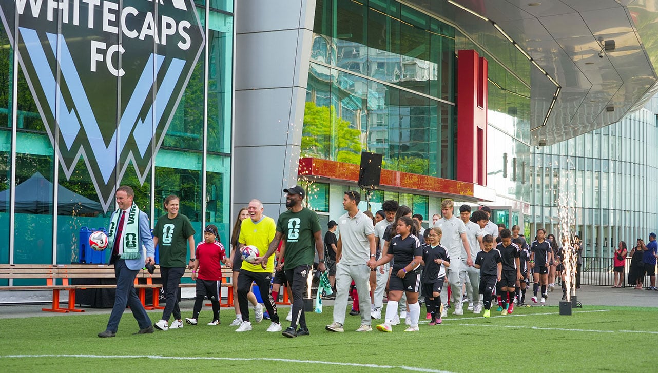 FIFA World Cup 26™ Media Event - One Year To Go milestone at Terry Fox Plaza