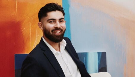 Portrait of Hamza Saqib