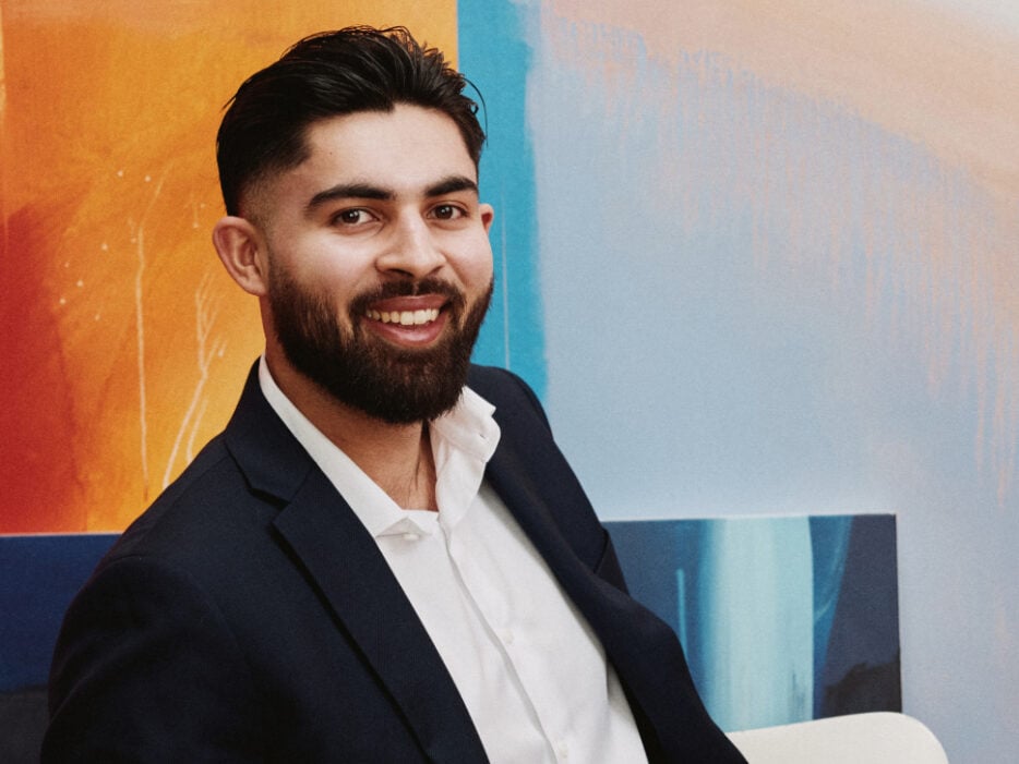 Portrait of Hamza Saqib