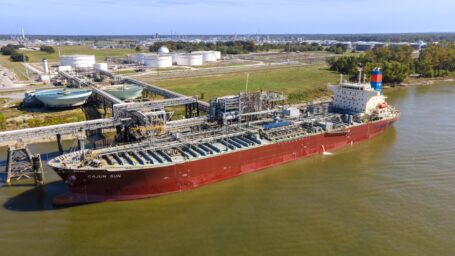 Tanker embarking on net-zero carbon emissions voyage to Europe from Louisiana