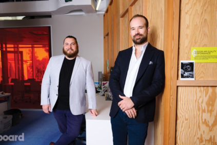Andrew Batey and Morgan Hayduk from Beatdapp